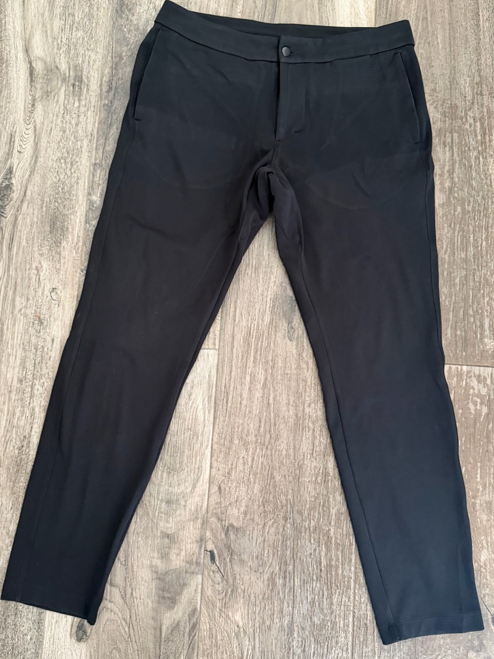 Men's Lululemon Comission Black Dress Pants 34X31